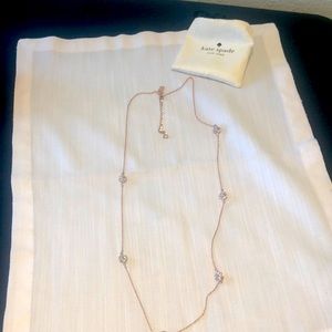 Beautiful rose Kate spade necklace